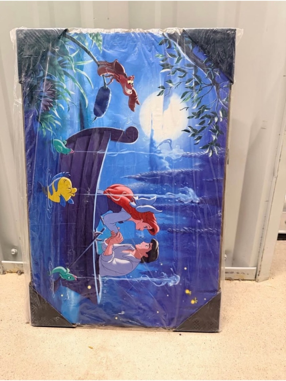 13x9 Disney’s Little Mermaid Wooden Movie Plaque